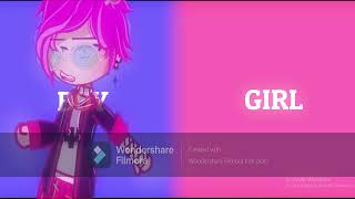 Genderbend  MEME Saiki Kuriko Gacha Club [upl. by Samid]