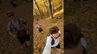 Trail running in the Gatineau Park trailrunning gatineaupark [upl. by Wanfried]