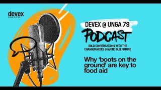 Devex  UNGA 79 Why ‘boots on the ground’ are key to food aid according to José Andrés [upl. by Llamaj]