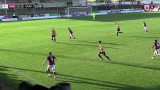 Arbroath 1  3 Dumbarton  Match Highlights [upl. by Marilou135]