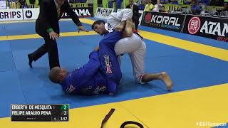 Felipe Pena vs Erberth Santos  European Championship 2016 [upl. by Leighland]