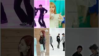 💜BTS dance vs Blackpink dance💗  Jhope Lisa Rose Taehyung ytshorts btsblackpink shorts [upl. by Bertero]