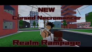 Realm Rampage  New Cursed Necromancer  Roblox [upl. by Juanita]