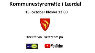 Kommunestyremøte i Lærdal 15 oktober 2024 [upl. by Nire225]