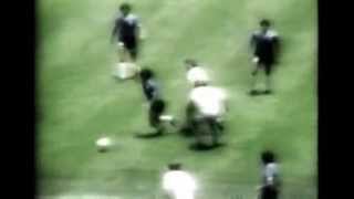 Angulo perfecto del segundo gol de Diego Armando Maradona a los ingleses  Mundial México 86 [upl. by Meyers206]