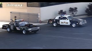 DRAG COP CARS quotBEAT THE HEATquot 80 OLDS vs 84 CAPRICE AT RT66 [upl. by Moorish]