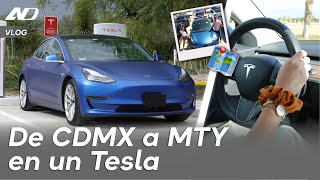 Manejar de CDMX a Monterrey en un Tesla ¿Se puede  Vlog [upl. by Alac]