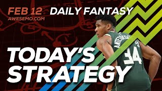 NBA DFS Strategy  Wed 212  Awesemocom [upl. by Arakaj988]