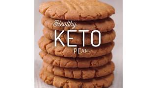 Healthy Keto Peanut Butter Cookies [upl. by Leontina]