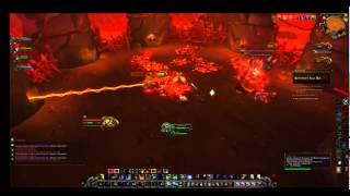 WoD Beta  Bloodmaul slag mines Dungeon  Gugrokk Hunter POV [upl. by Enimaj]