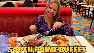 Buffet at South Point Las Vegas  1495 Is it Good Value [upl. by Kezer]