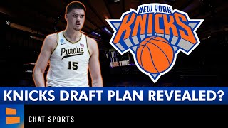 Knicks NBA Draft Plans REVEALED  New York Knicks Rumors [upl. by Paff]