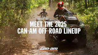 Unveiling the 2025 CanAm Lineup New OffRoad Vehicles ATVs amp SxS Revealed [upl. by Barnabas]