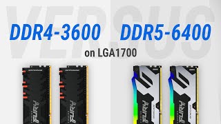 DDR436004600 vs DDR5480056006400 w i513600K  RTX 4090 Test in 7 games at 1080p2160p [upl. by Soilisav437]