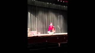 High School Math Teacher Performs quotYoull Be Backquot from Hamilton [upl. by Morissa]