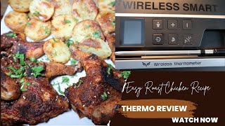 CORNISH HENS IN THE OVEN  THERMO REVIEW [upl. by Atnuhs423]