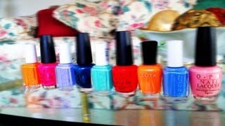 Summer Nail Polish Colors amp Trends Essie OPI Zoya Summer 2012 Nail Trends [upl. by Ahsirkal]