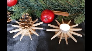 Weihnachtsdeko basteln – einfach und schnell – christmas decoration [upl. by Imas]