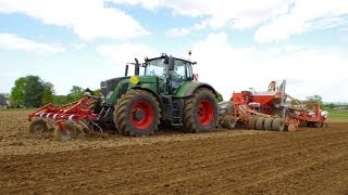 Fendt 939 amp combiné Kuhn Moduliner [upl. by Carlee]