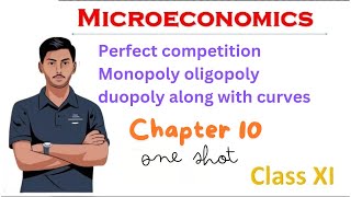 Perfect competition Monopoly  oligopoly and duopoly along with curves  Ch 10 [upl. by Ymme]