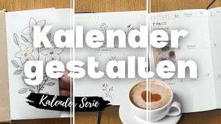 KALENDER GESTALTUNGS SERIE I ENDLICH [upl. by Tezil]