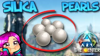 WHERE TO FIND SILICA PEARLS  THE CENTER  Ark Survival Ascended [upl. by Aytida]