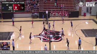 Tyler Legacy Volleyball vs North Forney [upl. by Anneiv186]