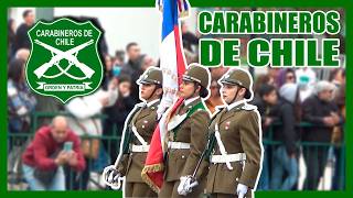 Desfile Carabineros de Chile PARADA MILITAR 2024 CHILE [upl. by Ambros714]