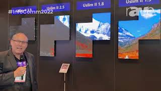 InfoComm 2022 Unilumin Presents Lineup of Uslim II LED Display with 3 Different Form Factors [upl. by Henley]