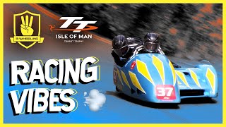 RACING VIBES 💨 with the versatile Alun Thomas amp Kenny Cole at TT 2022 🇮🇲 [upl. by Omar]