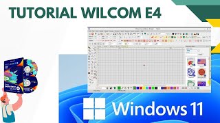 tutorial install wilcom e4 di windows 11 [upl. by Dinan]