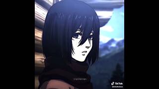 Mikasa Ackerman and Historia Reiss edit credit to TikTok margaisnothere [upl. by Ellehcil]