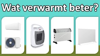 Slim Verwarmen Airco Keramisch Convector of Infrarood [upl. by Cyb]