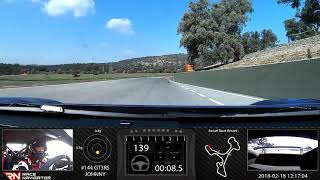 Ellfolk Racing Porsche 991 GT3 RS Mk I onboard video Ascari Race Resort GT3RS 0221403 [upl. by Ahcas]