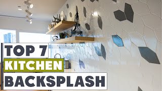 Best Kitchen Backsplash Designs for 2024 Ultimate Guide [upl. by Aicatsue]