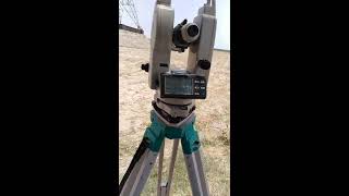 Electronic Theodolite setting [upl. by Drewett]