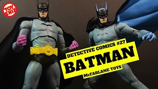 2024 BATMAN DETECTIVE COMICS 27 Standard amp Platinum Variant  DC Multiverse  McFarlane Toys [upl. by Hsatan]