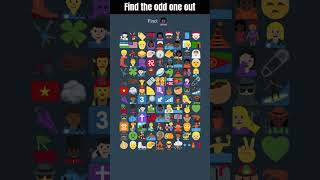 Find the odd one out challenge findtheoddoneoutgame trendingshorts shorts [upl. by Nelo271]