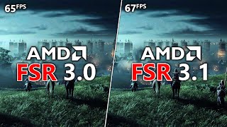 AMD FSR 30 vs FSR 31  FPS Comparison [upl. by Trotta]