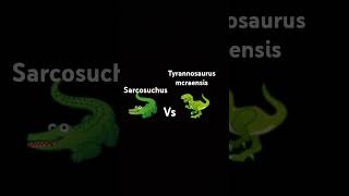 Sarcosuchus vs tyrannosaurus mcraensis [upl. by Yunick353]