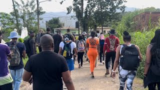 Jamaica hiking  Not an easy road [upl. by Afnin]