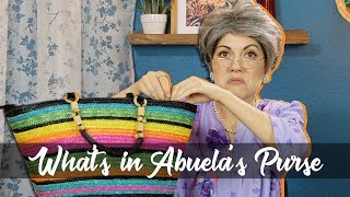 Whats In Abuelas Purse [upl. by Adraynek]