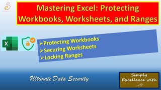 Protecting Excel and Worksheets  Advance Excel Tutorial [upl. by Wylma]