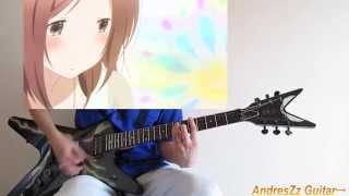 【TAB】Isshuukan Friends 一週間フレンズ。OP Opening quot虹のかけらquot Guitar Cover [upl. by Inaliak]