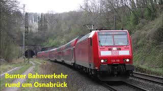 Bunter Bahnverkehr rund um Osnabrück [upl. by Cordelia]