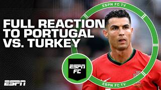 FULL REACTION 👀 Portugal beats Turkey 30 A bit of a relief for Portugal fans  ESPN FC [upl. by Anan]