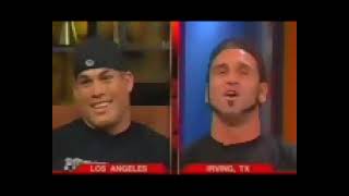 Tito Ortiz amp Ken Shamrock appeared on BDSSP in 2002 ahead of their UFC 40 bout [upl. by Dihsar546]