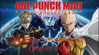 ONE PUNCH MAN A HERO NOBODY KNOWS All Characters DLC Included English Dub [upl. by Edie]