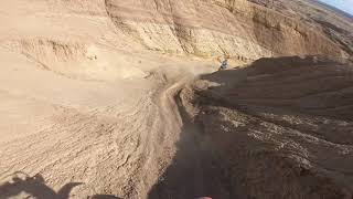 CRF450X fun ridge trails in Ocotillo Wells California dirtbikes offroad freeride [upl. by Valry]