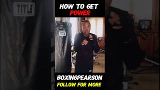 How to Throw POWER PUNCHES [upl. by Araiet]